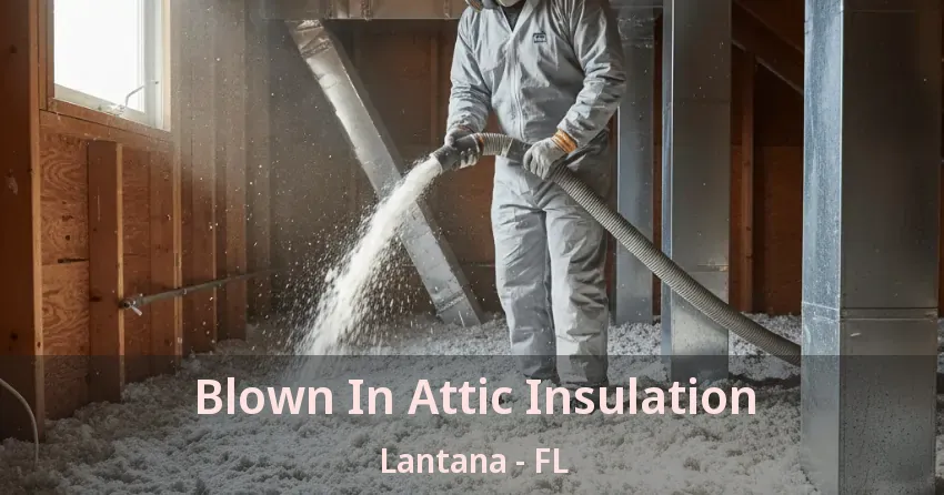 Blown In Attic Insulation Lantana - FL