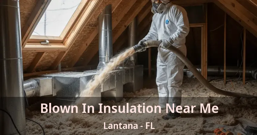 Blown In Insulation Near Me Lantana - FL
