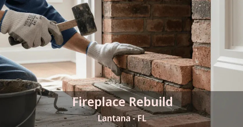 Fireplace Rebuild Lantana - FL