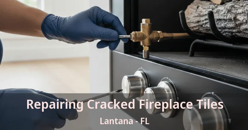 Repairing Cracked Fireplace Tiles Lantana - FL
