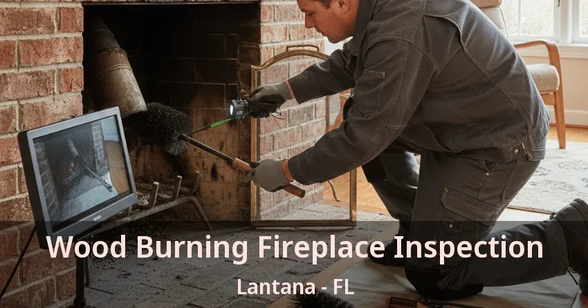 Wood Burning Fireplace Inspection Lantana - FL